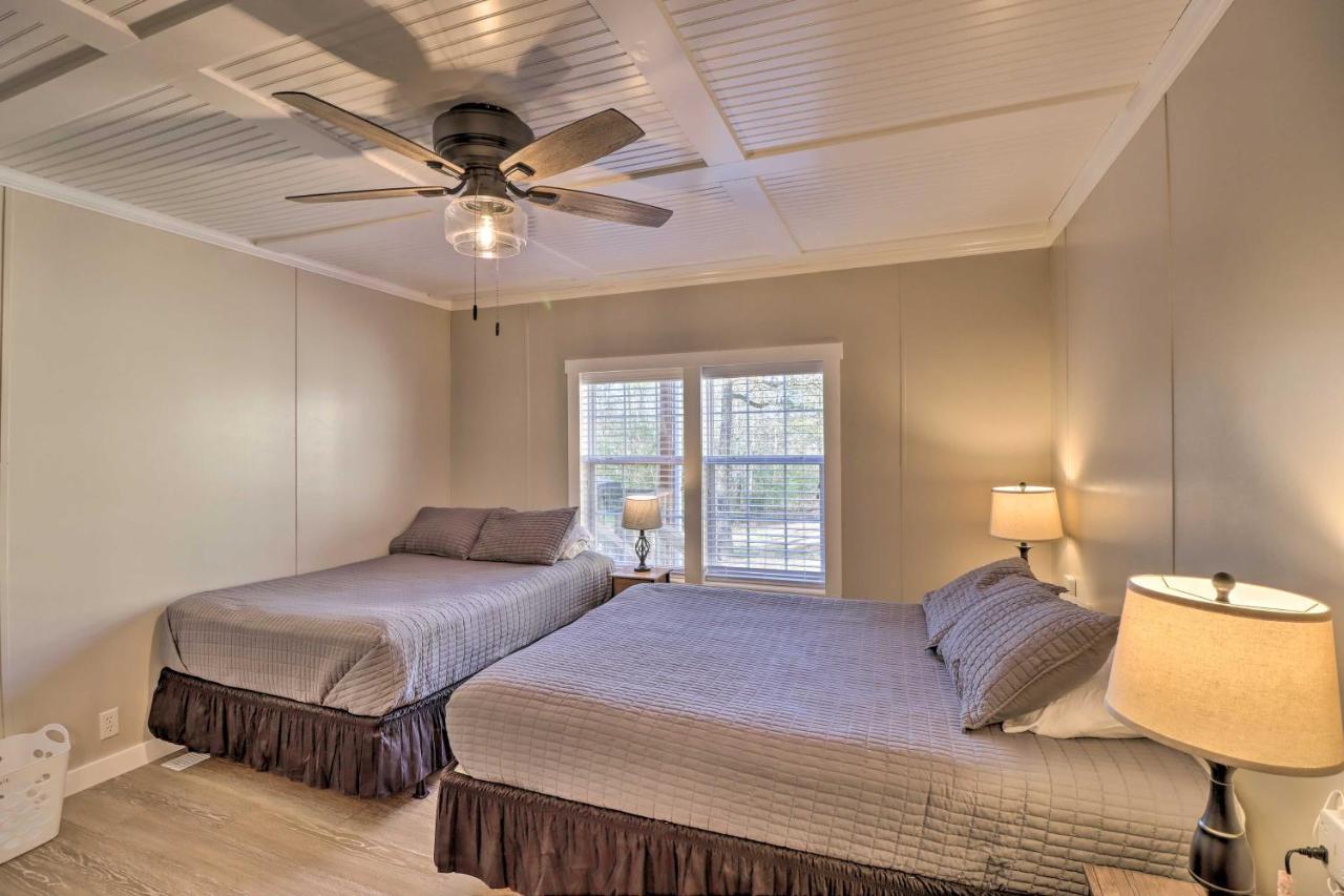 Lakefront Greers Ferry Cabin With Covered Boat Slip! Fairfield Bay Exterior foto